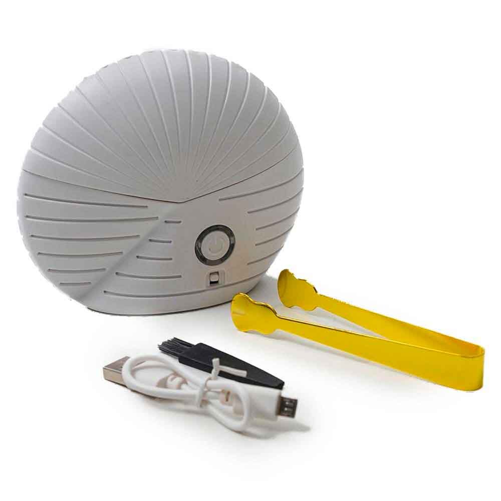 مبخرة الصدفة - رمادي