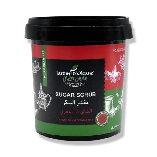 JARDIN OLEANE - MOROCCAN TEA SUGAR SCRUB - 600g