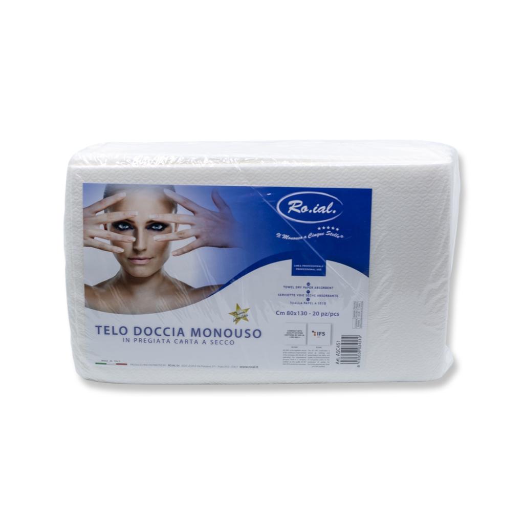 Roial - Disposable Body Towel Dry Paper 80 x 130 cm - 20 pcs