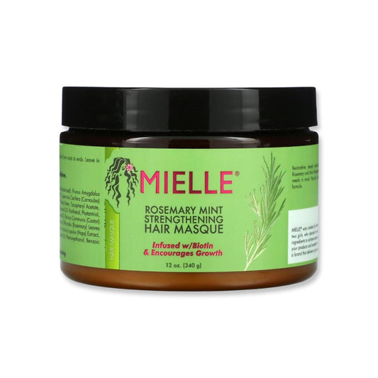 MIELLE - Rosemary Mint Strengthening Hair Masque - 340 gm