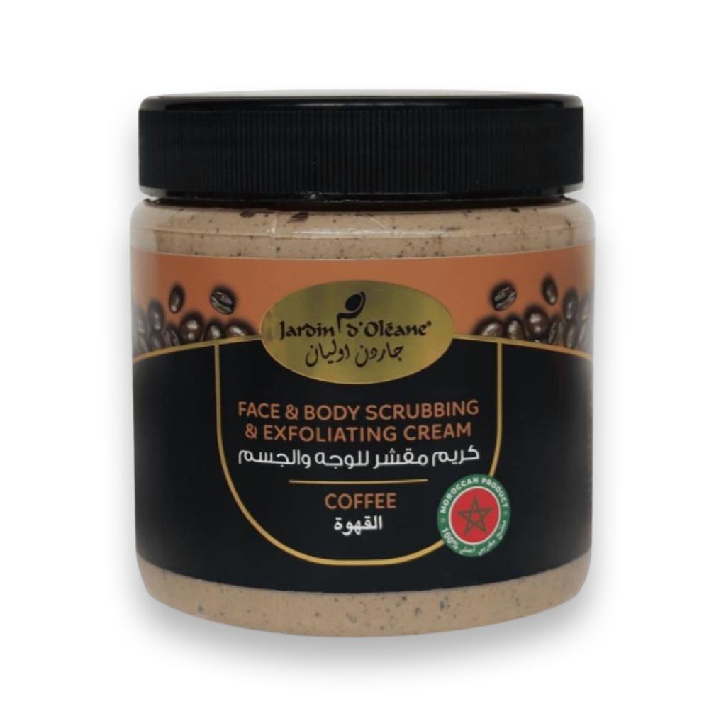 FACE AND BODY SCRUBBING AND EXFOLIATING CREAM - COFFEE