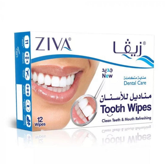 Ziva Tooth wipes