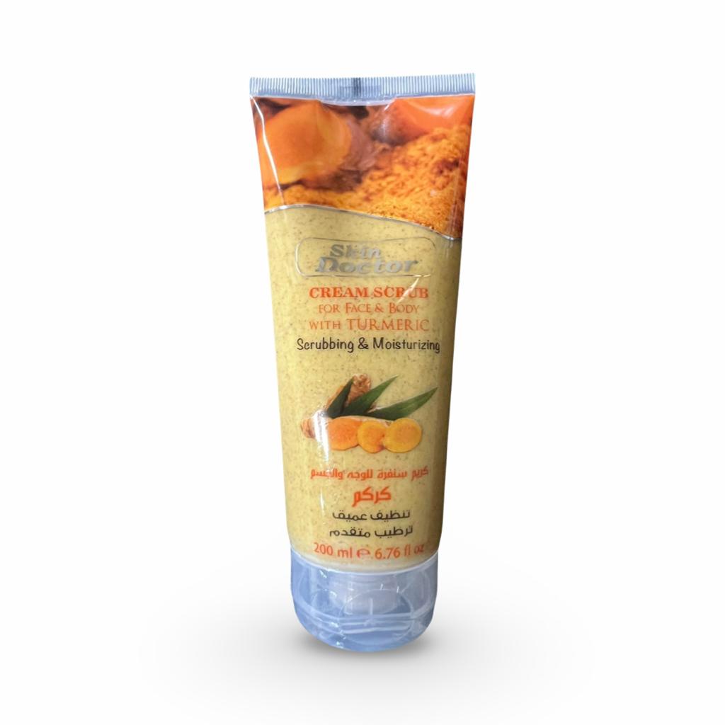 Skin Doctor Cream Scrub with Turmeric 200 ml