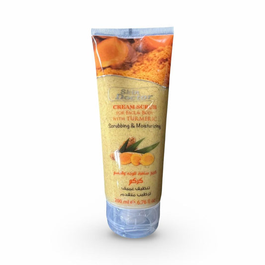 Skin Doctor Cream Scrub with Turmeric 200 ml