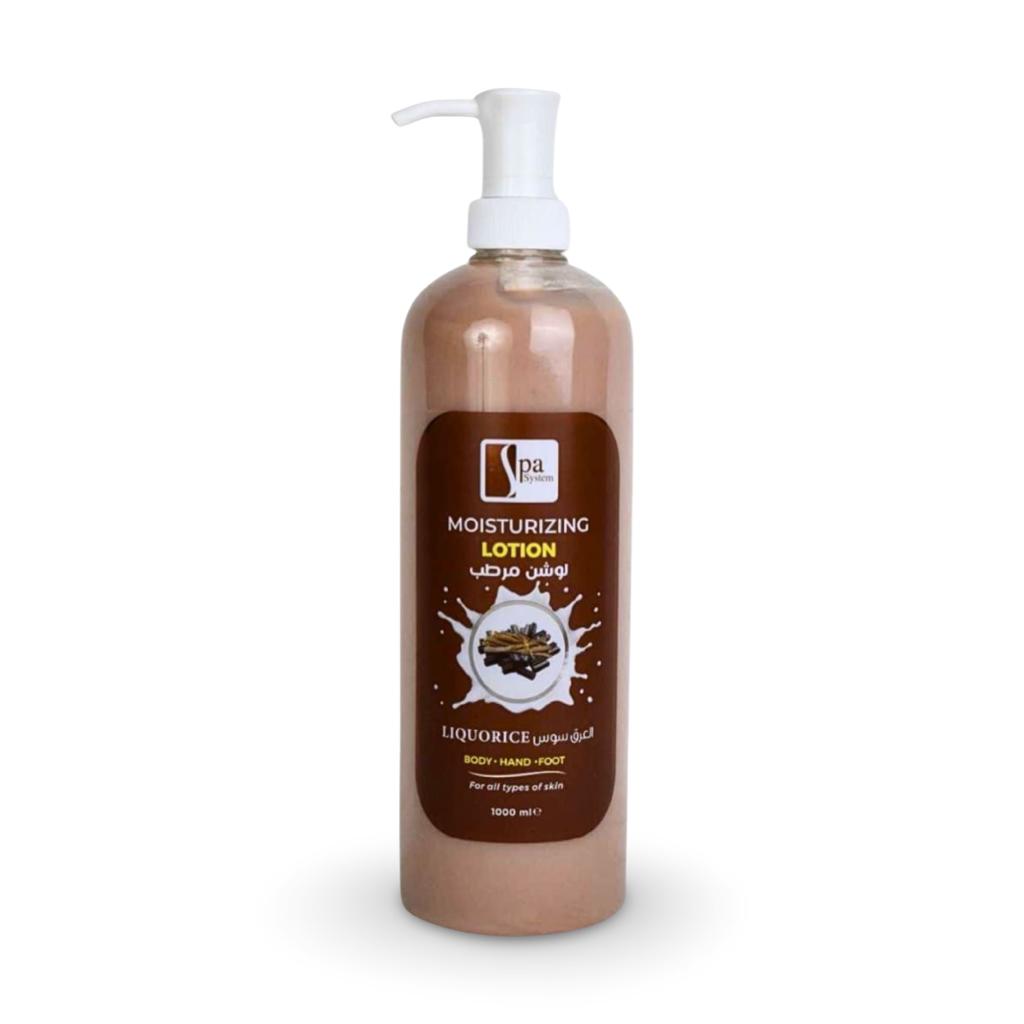 MOISTURIZING LOTION WITH LIQUORICE - 1000ml