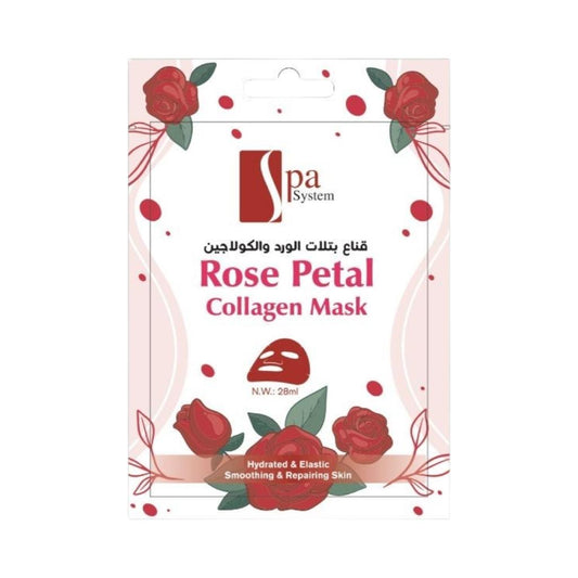 SPA SYSTEM - ROSE PETAL COLLAGEN MASK