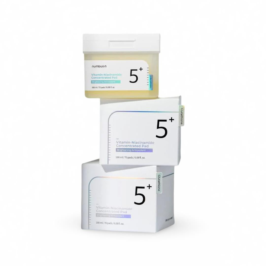 Numbuzin - Vitamin-Niacinamide Concentrated Pad - 180ml