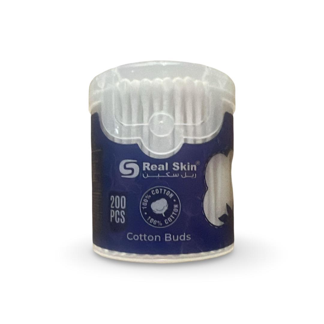 Real Skin - Cotton Buds 200 Pcs