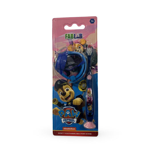 Fab Lab - Paw Patrol Soft Toothbrush for Kids with Gift