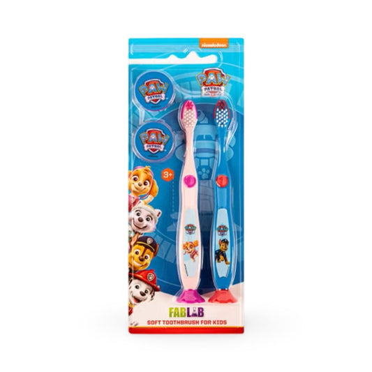 Fab Lab - Paw Patrol Soft Toothbrush for Kids - 2 Pieces