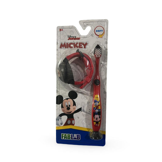 Fab Lab - Junior Mickey Soft Toothbrush for Kids with Gift