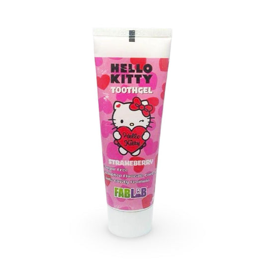 Fab Lab - Hello Kitty Tooth Gel for Kids Strawberry Flavor - 75ml