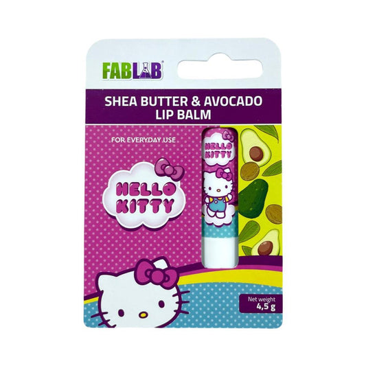 Fab Lab - Hello Kitty Shea Butter & Avocado Lip Balm - 4.5 g