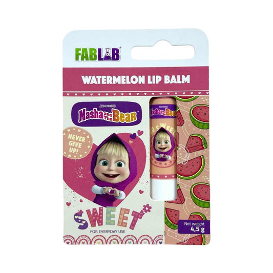 Fab Lab - Masha and The Bear watermelon Lip Balm - 4.5 g