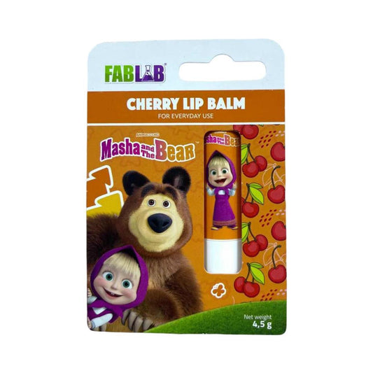 Fab Lab - Masha and The Bear Cherry Lip Balm - 4.5 g