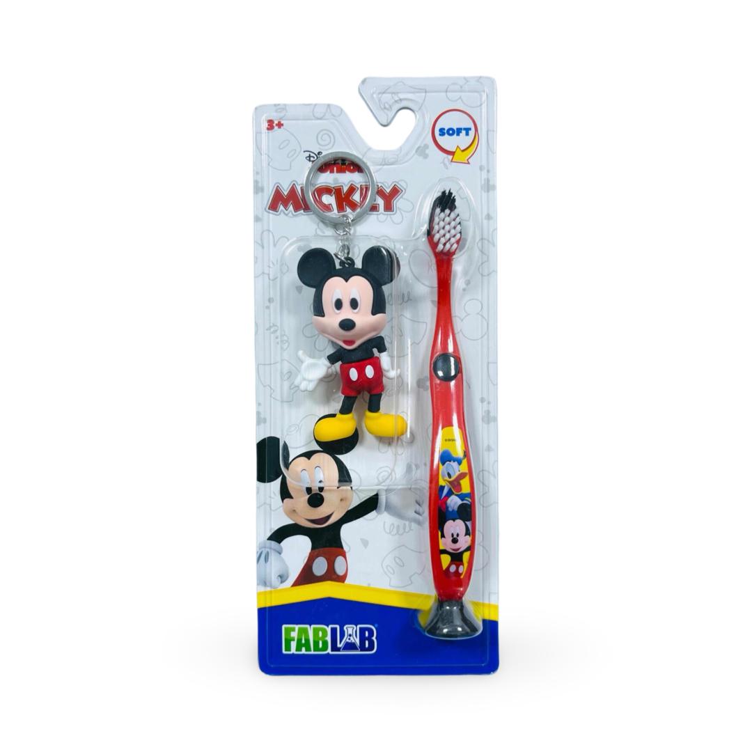 Fab Lab - Junior Mickey Soft Toothbrush for Kids with Medal