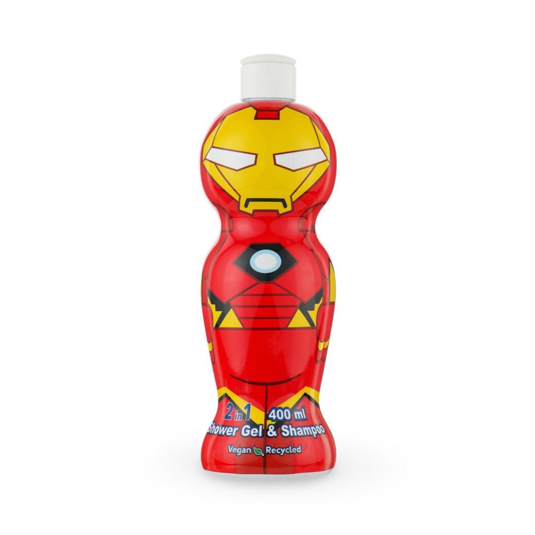 Air-Val - Iron Man 2 in1 Shower Gel & Shampoo - 400ml