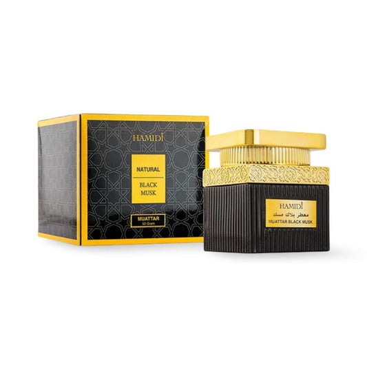 حامدي - ناتشورال معطر المسك الأسود - 50 جرام