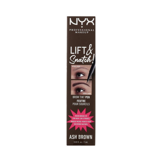 NYX - Lift & Snatch Brow Tint Pen Ash Brown - 1ml