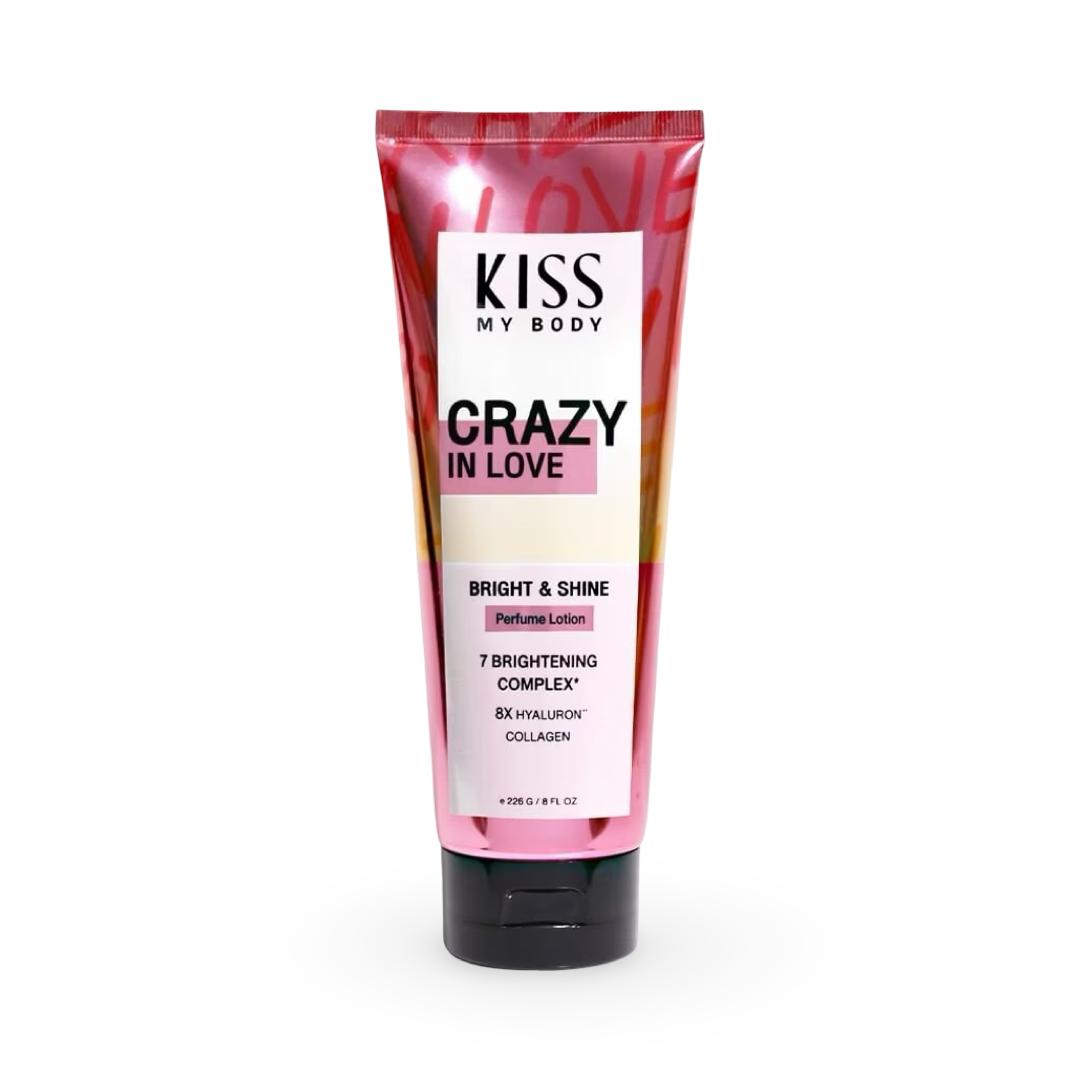 Kiss My Body - Bright & Shine Perfume Lotion Crazy in Love - 226 g