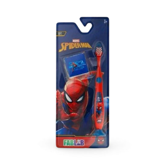 Fab Lab - Kids Toothbrush with Rubik's Cube - Spiderman