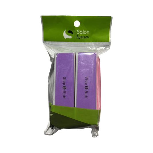 Salon System - Nail File and Polisher - 2 Pieces