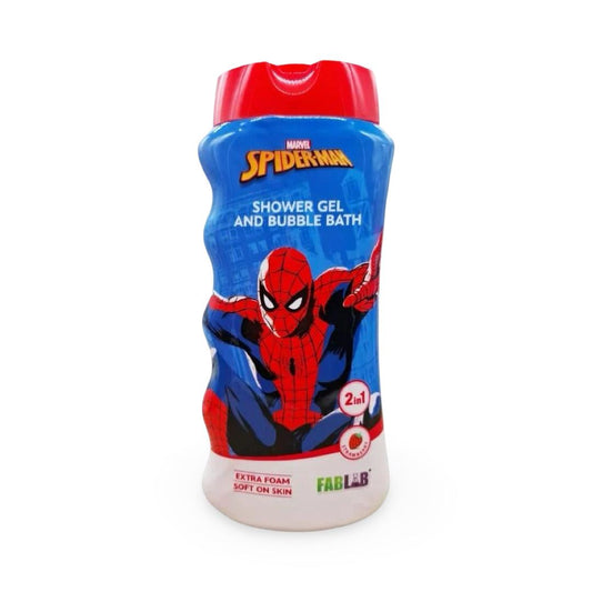 Fab Lab - Spiderman in 1 Shower Gel & Bubble Bath - 475ml