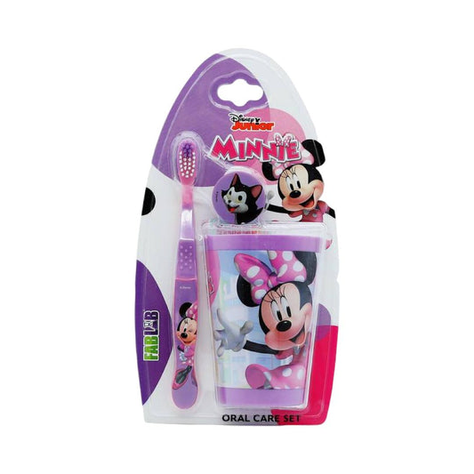 Fab Lab - Soft Bristles Toothbrush with Minnie Mouse Character Mug