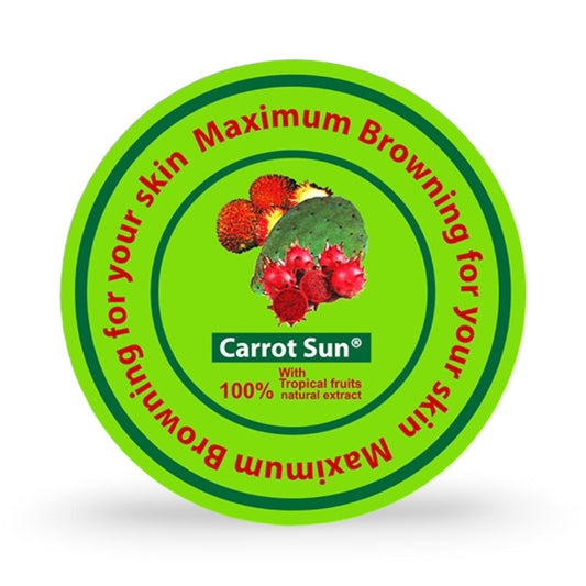 Carrot Sun - Tropical Fruit Tanning Cream - 350g