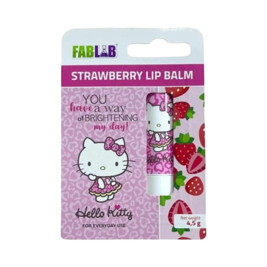 Fab Lab - Hello Kitty Strawberry Lip Balm - 4.5g