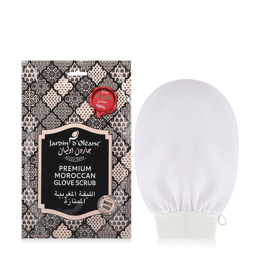 Jardin o Oleane Kessa White gloves Loofah