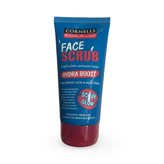 Cornells Hyaluronic Acid & Aloe Vera Facial Scrub - 150ml