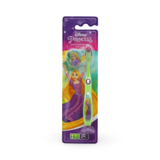 Fab Lab - Soft Toothbrush for Kids with Cover - Princess