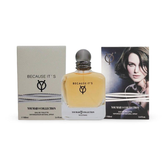 يومار كولكشن - عطر بيكوز اتس يو للنساء 079495 - 100 مل