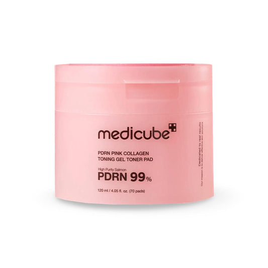 Medicube - PDRN Pink Collagen Toning Gel Toner - 70 Pads