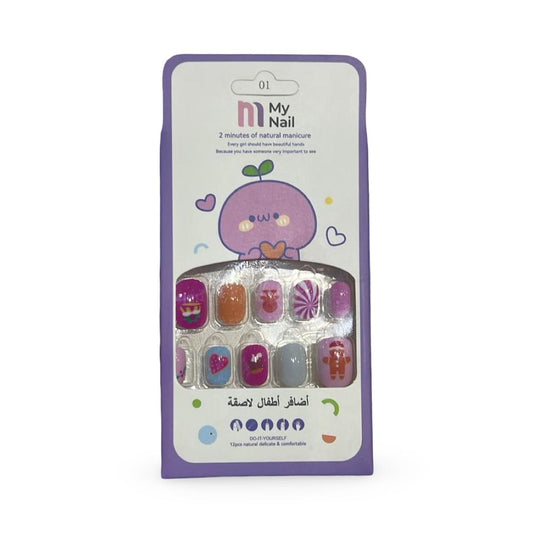 My Nail Kids Adhesive Nails BK24-576