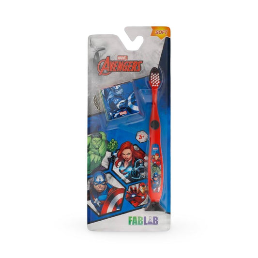 Fab Lab - Avengers Kids Toothbrush with Rubik's Cube