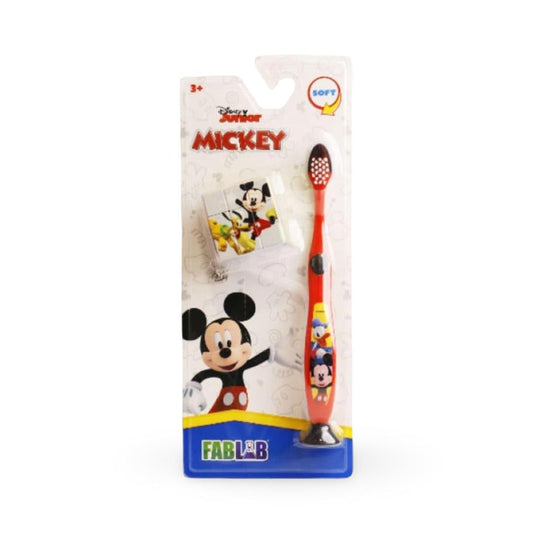 Fab Lab - Mickey Mouse Kids Toothbrush with Rubik's Cube