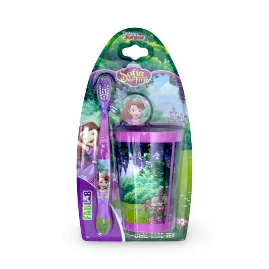 Fab Lab - Sofia Kids Toothbrush with Cup