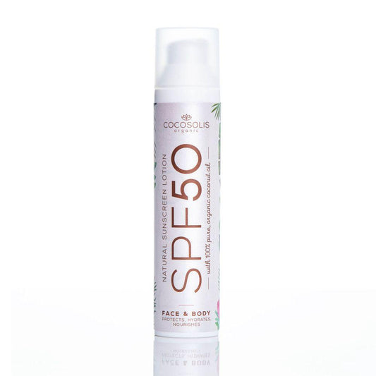 كوكوسوليس - لوشن واقي شمس طبييعي SPF50  100 جرام