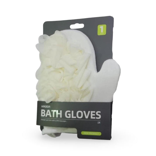 Haoda Bath Gloves - Creamy Bk24-039
