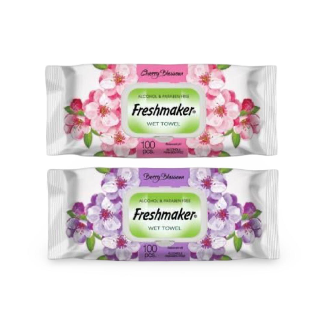 Fresh Maker - Wet Towel - 100 Wipes 1 Pack