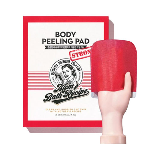 Mom's Bath Recipe Body Peeling Pad - Strong