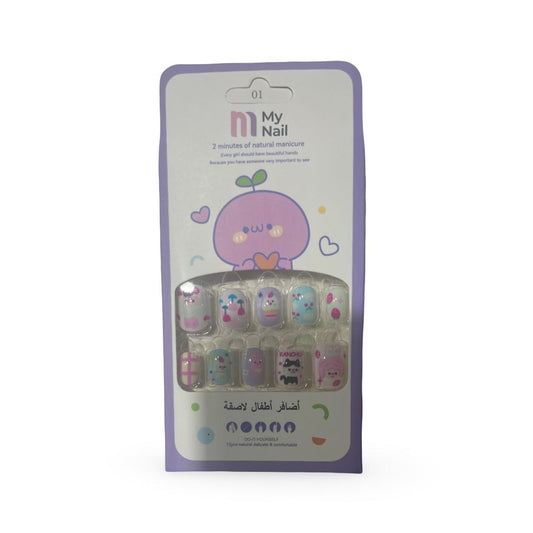 My Nail Kids Adhesive Nails - Bk24-581