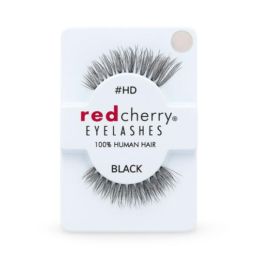 Red Cherry - Natural Eyelashes #HD - Black