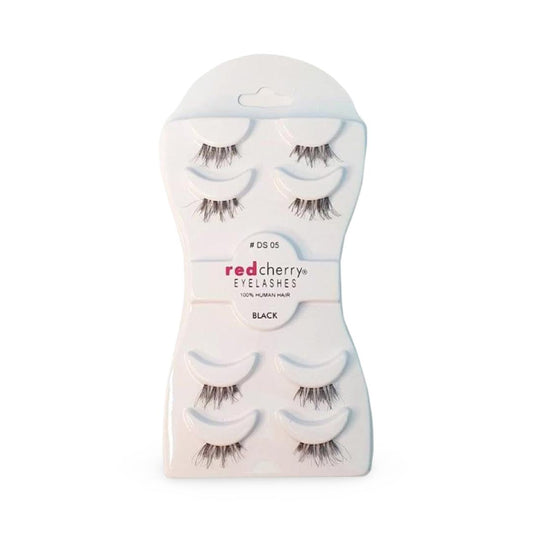 Red Cherry - Eyelashes 4 Pairs #DS05 - Black