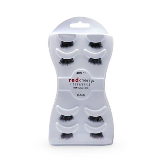 Red Cherry - Eyelashes 4 Pairs #DS01 - Black