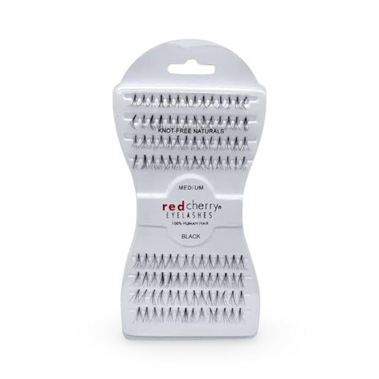 Red Cherry - Eyelashes 4 Pairs Medium - Black