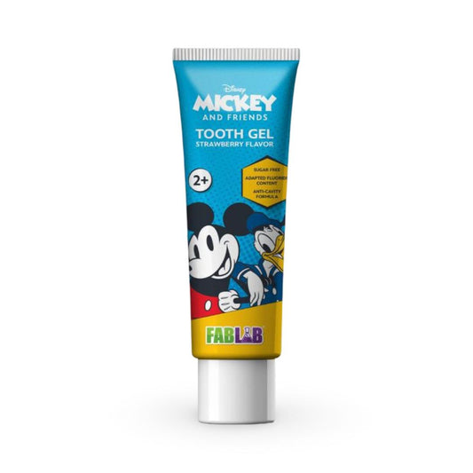Fab Lab - Mickey And Friends Tooth Gel Strawberry Flavor - 75ml
