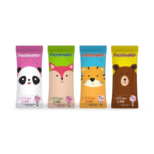 Freshmaker - Wet Wipes Kids - 15 Wipes